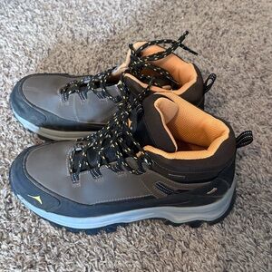 Kids' Brown and Black Outdoor Boots